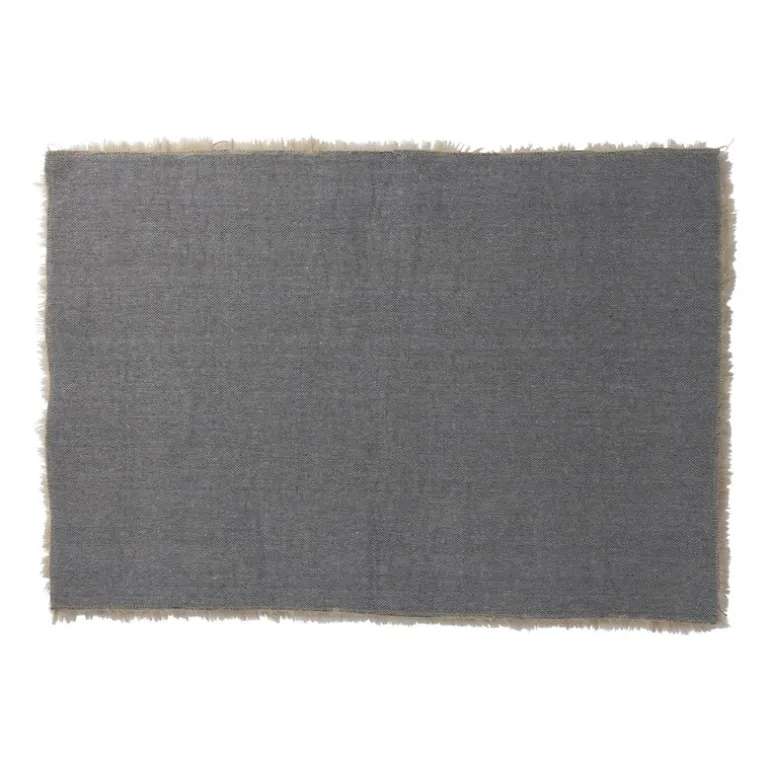 Tapijt hoogpolig - bruin - 60x90 cm