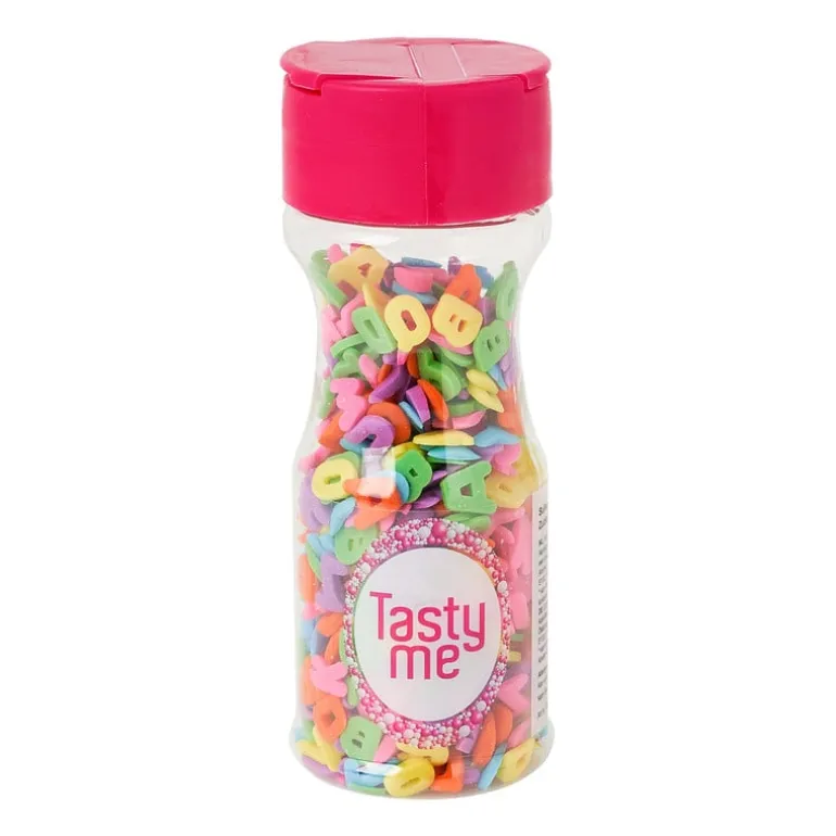 Tasty Me - Letterpret - Multikleur - 45 g