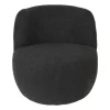 Teddy fauteuil - zwart - ø73.5x71.5 cm