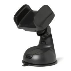 Telefoonhouder auto - zwart - 5x4x4.2 cm