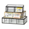 Theedoos - 15x15x5.5 - zwart