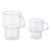 Theeglas dubbelwandig - 100 ml - glas
