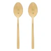 Theelepels - goudkleurig - set van 2