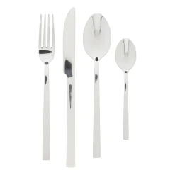 Theelepels - zilverkleurig - set van 2