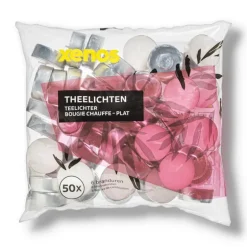 Theelichten - 6 branduren - 50 stuks
