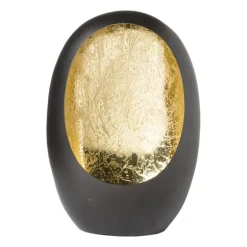Theelichthouder Egg - middel - 18x9x24 cm