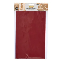 Transparant papier - multikleur - set van 10