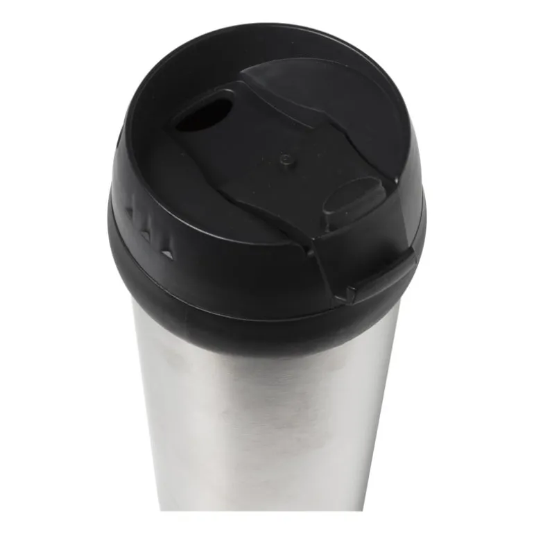 Travel beker - zwart - 450 ml