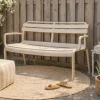 Tuinbank Napoli - beige - 76x68.5x113 cm