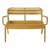Tuinbank Napoli - geel - 76x68.5x113 cm