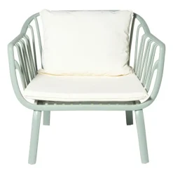 Tuinfauteuil como - groen - 68x78x63 cm