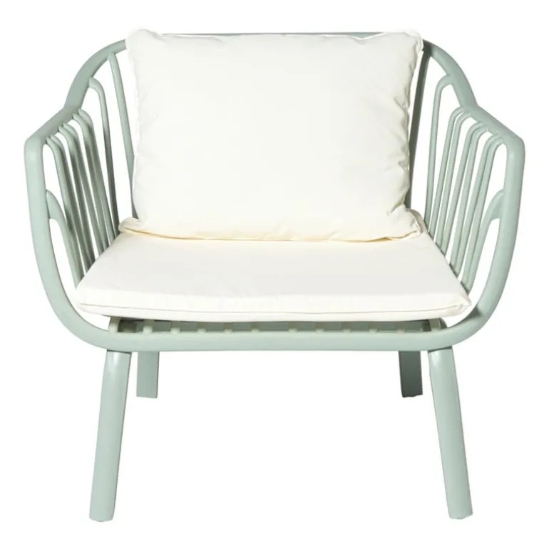Tuinfauteuil como - groen - 68x78x63 cm