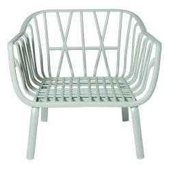 Tuinfauteuil como - groen - 68x78x63 cm