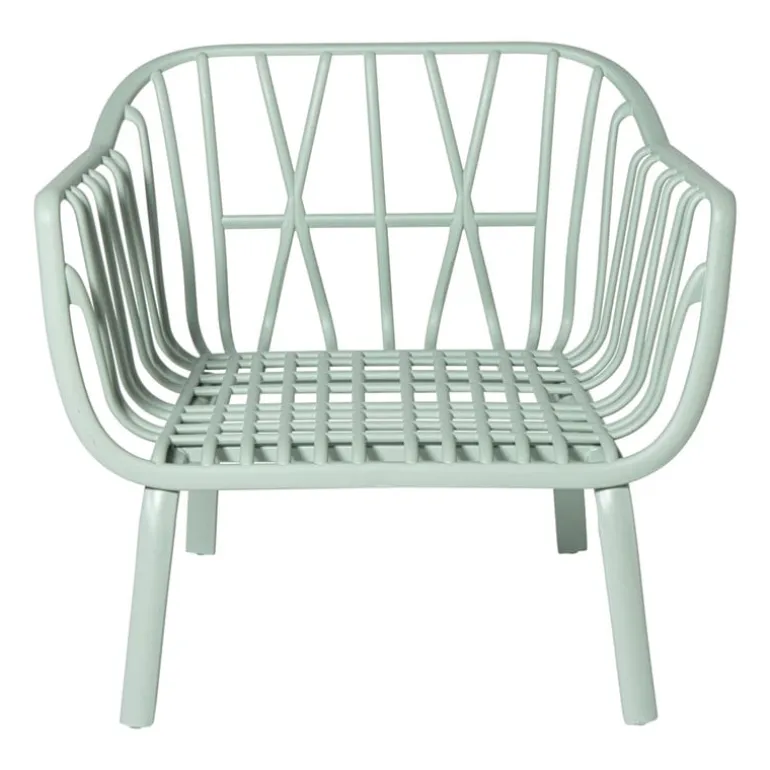 Tuinfauteuil como - groen - 68x78x63 cm