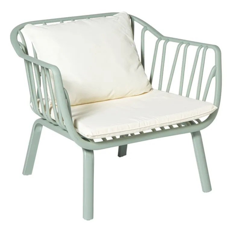 Tuinfauteuil como - groen - 68x78x63 cm