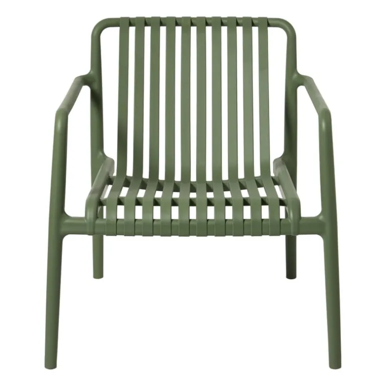 Tuinfauteuil Lea - groen - 75.5x75.5x66.5 cm