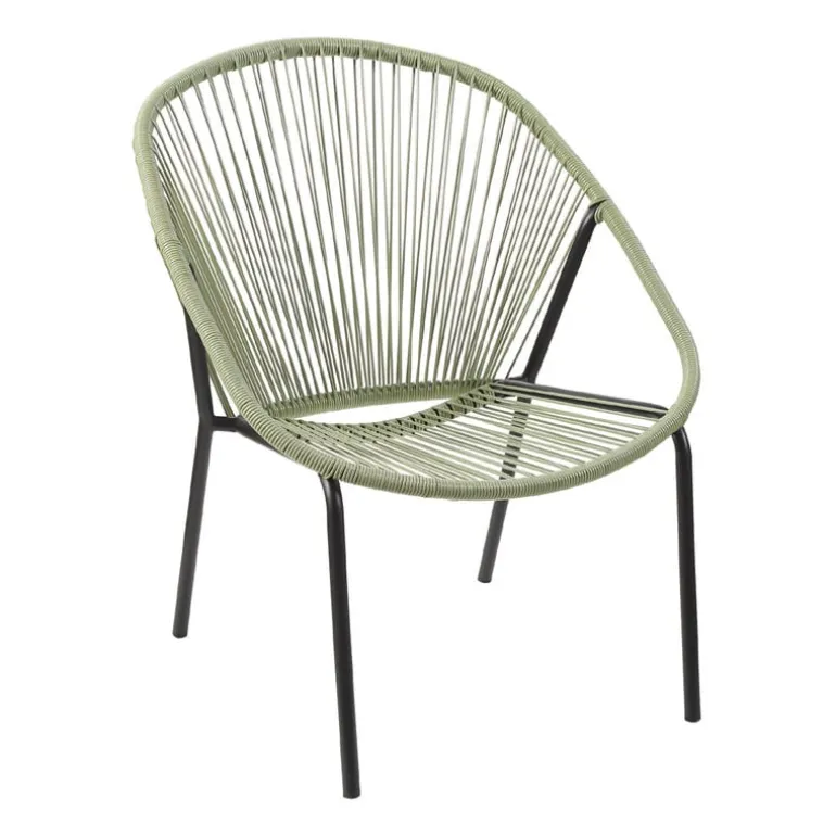 Tuinstoel Hawaii - groen - 74x74x84 cm