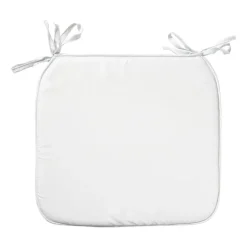 Tuinstoel kussen - beige - 38x41 cm