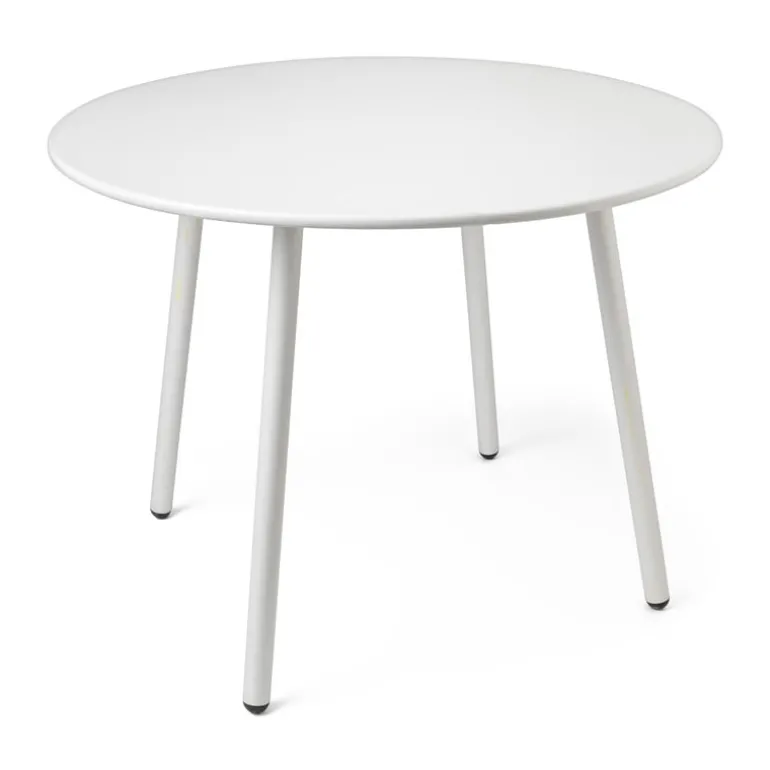 Tuintafel elisa rond - wit - ⌀95x71 cm