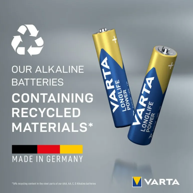 Varta High Energy AAA batterijen set van 4