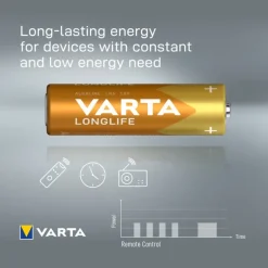 Varta longlife batterijen - AA - 10-pack