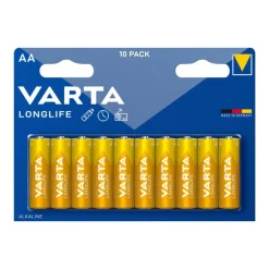 Varta longlife batterijen - AA - 10-pack
