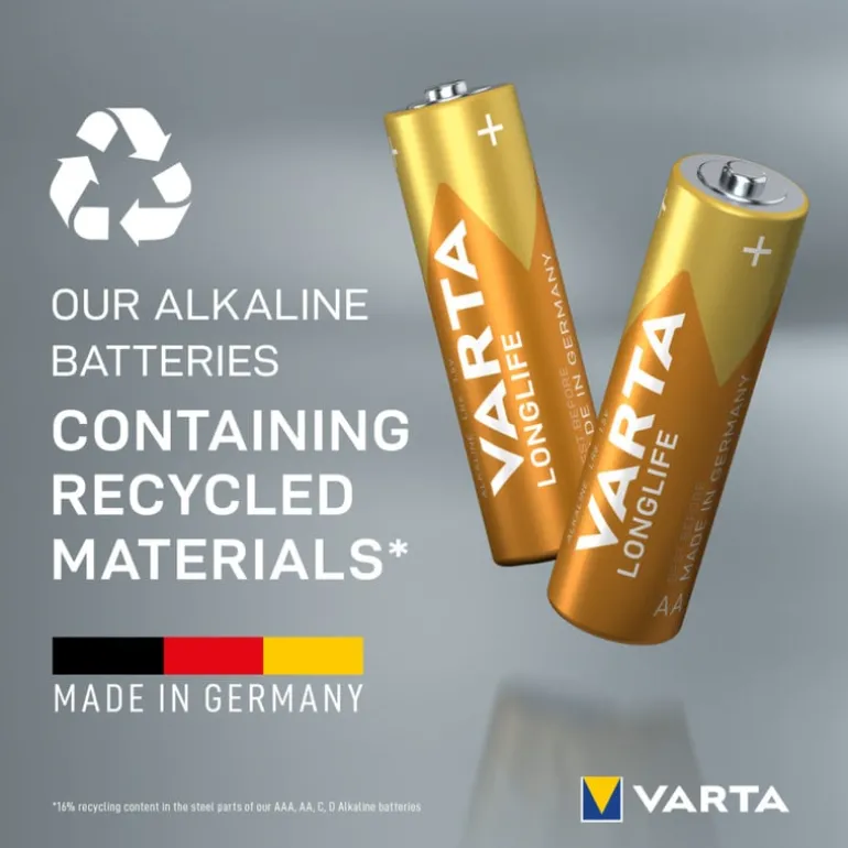 Varta longlife batterijen - AA - 10-pack