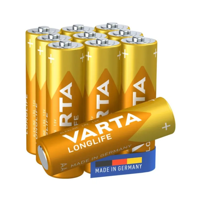 Varta longlife batterijen - AA - 10-pack