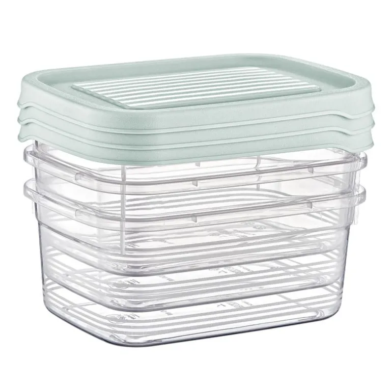 Vershoudbakjes - 850 ml - set van 3