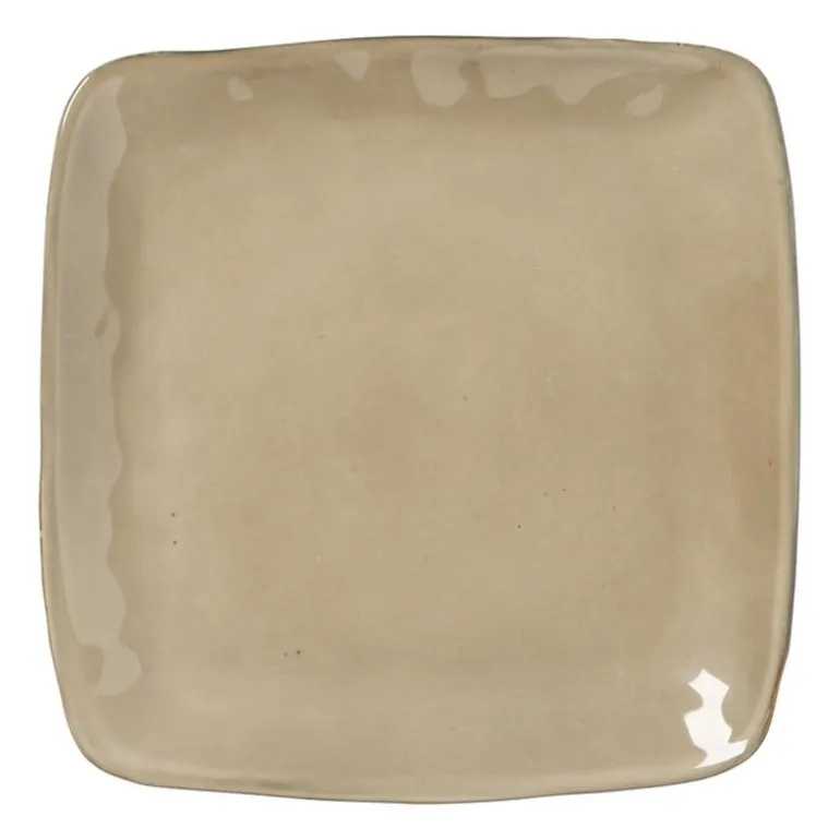 Vierkant bord Toscane - beige - 25 cm