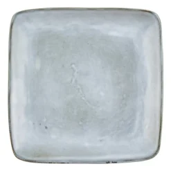Vierkant bord Toscane - blauw - 20 cm