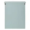 Vitrinekast 2 deuren - groen - 60x50x15 cm