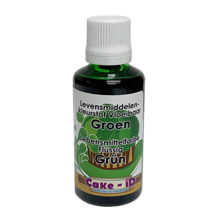 Vloeibare kleurstof - groen - 50 ml