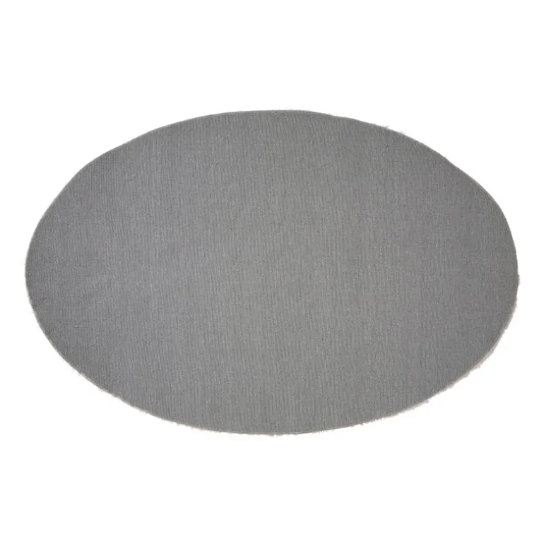 Vloerkleed fluffy ovaal - roze - 120x180 cm