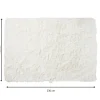 Vloerkleed fluffy - wit - 150x230 cm