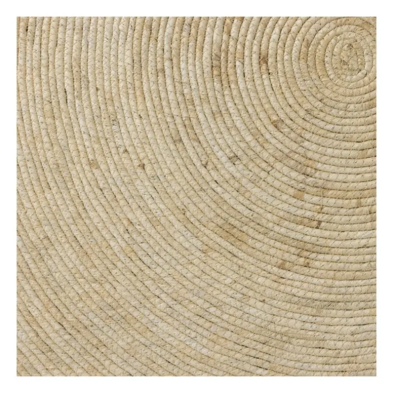 Vloerkleed riet - naturel - ø120 cm