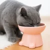 Voerbak voor kat - roze - ø10.3x13 cm