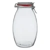 Voorraadpot klemdeksel rond - 1.5 liter