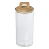Voorraadpot met acacia deksel groot - 190 ml