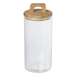 Voorraadpot met acacia deksel groot - 190 ml