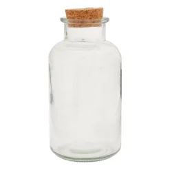 Voorraadpot met kurk deksel - 1.1 L