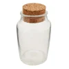 Voorraadpot met kurk deksel - 140 ml