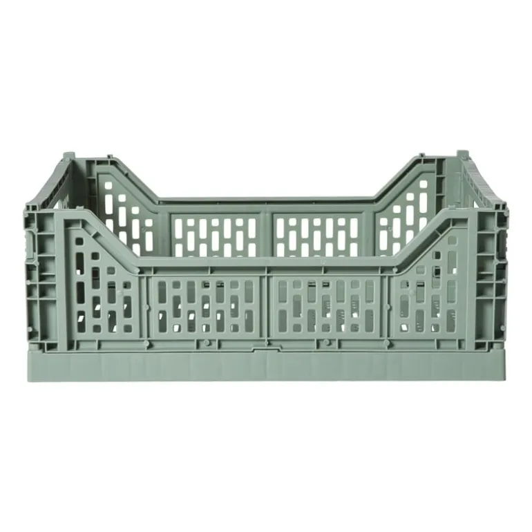 Vouwkrat groot - groen - 14.5x40x30 cm