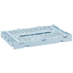 Vouwkrat middel - grijs - 10x17x27 cm