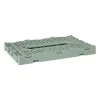 Vouwkrat middel - groen - 10.5x27x17 cm