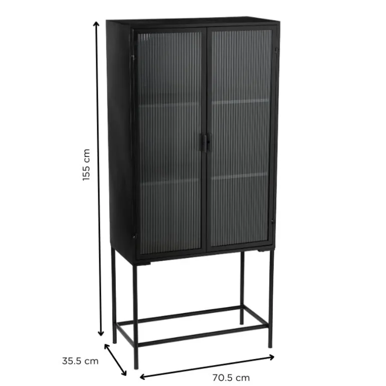 Wandkast Memphis - 155x70.5x35.5 cm