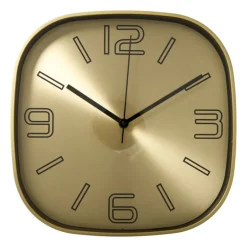 Wandklok - goud/zwart - ø28.7 cm