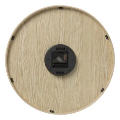 Wandklok hout look - bruin - Ćø41 cm