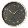 Wandklok woody - ø38x5 cm