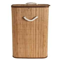 Wasmand bamboe - naturel - 72 liter